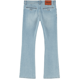 Herren Andere Uni - 70er-Jahre Schlaghose für Herren, Bleach denim w4 back Herren Andere Uni - 70er-Jahre Schlaghose für Herren, Bleach denim w4 back