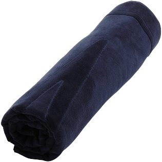 Others Solid - Beach Towel in terry cloth Solid Jacquard, Navy front Others Solid - Beach Towel in terry cloth Solid Jacquard, Navy front