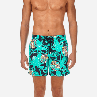 Men Classic / Moorea Printed - Octopussy et Coquillages Swim shorts, Navy supp1 Men Classic / Moorea Printed - Octopussy et Coquillages Swim shorts, Navy supp1