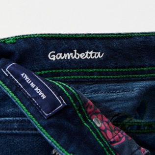 Imagen de Hombre Autros Estampado - Pantalones vaqueros con 5 bolsillos y estampado Ronde Des Tortues para hombre, Med denim w2 detalles vista 4 Imagen de Hombre Autros Estampado - Pantalones vaqueros con 5 bolsillos y estampado Ronde Des Tortues para hombre, Med denim w2 detalles vista 4