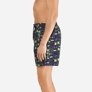 Men Ultra-light classique Printed - Men Lightweight and Packable Swimtrunks Eels Knitting, Wasabi supp3 Men Ultra-light classique Printed - Men Lightweight and Packable Swimtrunks Eels Knitting, Wasabi supp3