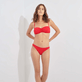 Mujer Braguitas Liso - Braguitas de bikini de color liso para mujer, Fresa frontworn Mujer Braguitas Liso - Braguitas de bikini de color liso para mujer, Fresa frontworn