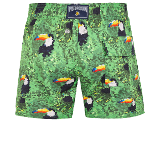 Boys Others Printed - Boys Swimwear Stretch 2005 Toucans, Navy back view