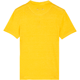 Uomo Altri Unita - Polo uomo in jersey di lino tinta unita, Curry back Uomo Altri Unita - Polo uomo in jersey di lino tinta unita, Curry back