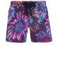 Girls Others Printed - Girls Swim Short Fireworks, Navy front view