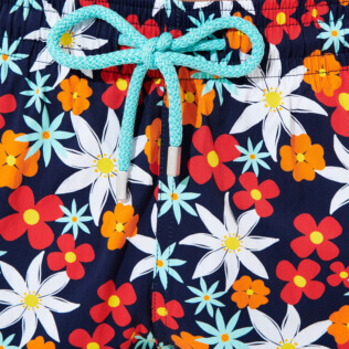 Men Stretch classic Printed - Men Stretch Swimwear 1977 Spring Flowers, Navy supp2 Men Stretch classic Printed - Men Stretch Swimwear 1977 Spring Flowers, Navy supp2