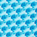 Women One-Piece Swimsuit Micro Waves, Lazulii blue 