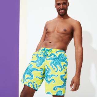 Homme CLASSIQUE LONG Imprimé - Maillot de bain homme Long 2014 Poulpes, Citron supp3 Homme CLASSIQUE LONG Imprimé - Maillot de bain homme Long 2014 Poulpes, Citron supp3