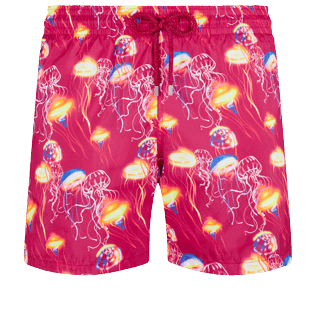 Men Others Printed - Men Ultra-light and packable Swim Trunks Neo Medusa, Burgundy front view
