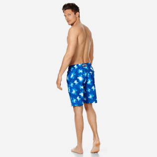 Men Long classic Printed - Men Swimwear Long Ultra-Light and Packable Crystal Turtles, Atoll backworn Men Long classic Printed - Men Swimwear Long Ultra-Light and Packable Crystal Turtles, Atoll backworn