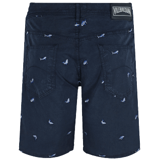 Men Others Printed - Men embroidered Bermuda Shorts 2009 Les Requins, Navy back Men Others Printed - Men embroidered Bermuda Shorts 2009 Les Requins, Navy back