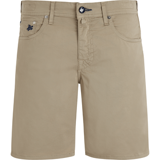 Men 5-Pocket  Bermuda Shorts Safari front view