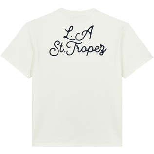 Herren Andere Bedruckt - LA/St-Tropez T-Shirt für Herren - Vilebrequin x Highsnobiety, Weiss back Herren Andere Bedruckt - LA/St-Tropez T-Shirt für Herren - Vilebrequin x Highsnobiety, Weiss back