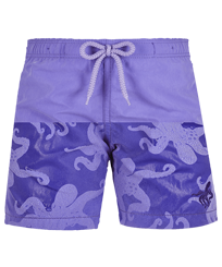 Boys Others Magic - Boys Swim Trunks 2014 Poulpes Water-reactive, Madras front worn view