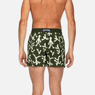 Homme Classique Moorea Imprimé - Maillot de Bain Superflex Danse du Feu Glow in the Dark, Olive supp2 Homme Classique Moorea Imprimé - Maillot de Bain Superflex Danse du Feu Glow in the Dark, Olive supp2