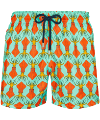 Men Ultra-light classique Printed - Men Swimwear Ultra-light and packable 2008 Graphic Squids, Lagoon front view