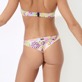 Mujer Autros Estampado - Braguita de bikini de corte tanga con estampado Rainbow Flowers para mujer, Cyclamen detalles vista 1