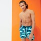 Uomo Altri Stampato - Costume da bagno uomo Requins 3D, Blu marine vista frontale indossata