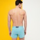 Men Others Solid - Men Swimwear Short and Fitted Stretch Solid, Pondichery back worn view