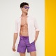 Men Others Printed - Men Swim Trunks Valentine's Day, Orchid details view 3