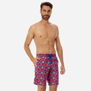 De Largo Porto Para Corte Rico Bañador Con Elástico Hombre Estampado F1KJcTl