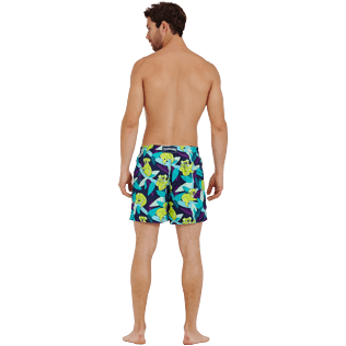 Men Classic Printed - Men Swim Trunks Koalas, Navy backworn Men Classic Printed - Men Swim Trunks Koalas, Navy backworn