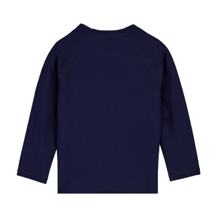 AUTRES Imprimé - T-Shirt Anti UV Enfant Uni, Bleu marine back AUTRES Imprimé - T-Shirt Anti UV Enfant Uni, Bleu marine back