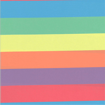 男士 1974 Multicolore Stripes 复古泳装, Multicolor 打印