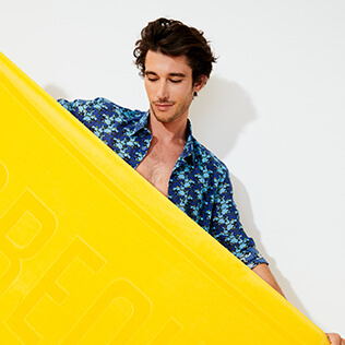 Others Solid - Beach Towel in terry cloth Solid Jacquard, Safran supp3 Others Solid - Beach Towel in terry cloth Solid Jacquard, Safran supp3