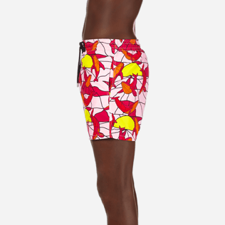Hombre Clásico Estampado - Bañador con estampado Magic Whales para hombre, Shocking pink supp3 Hombre Clásico Estampado - Bañador con estampado Magic Whales para hombre, Shocking pink supp3
