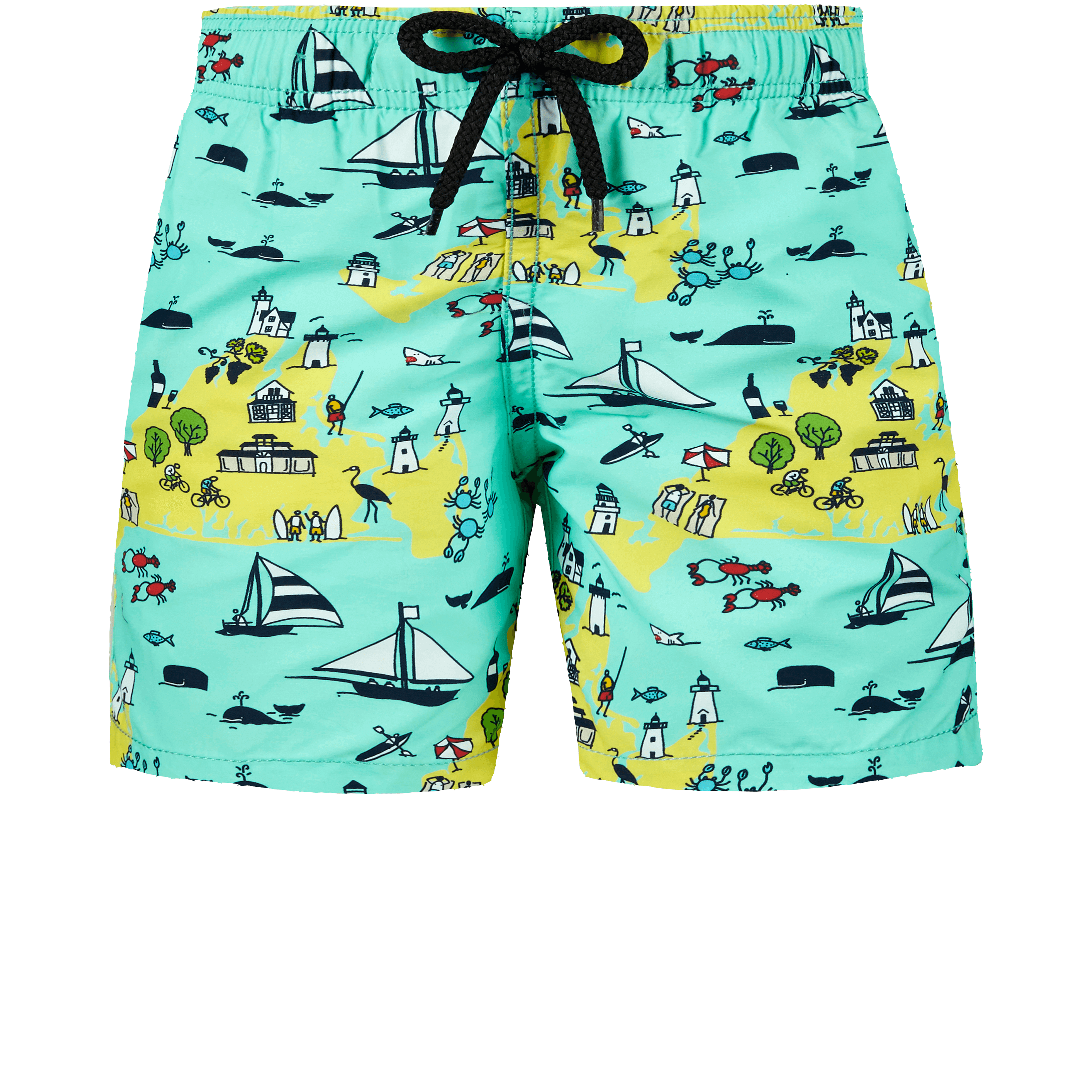 Maillots de bain Garçon - Maillot de bain Garçon Martha's Vineyard - MAILLOT DE BAIN - JIM - Vert -