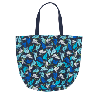 AUTRES Imprimé - Sac de plage Baha Mar créé par John Cox - Edition Limitée, Bleu marine front AUTRES Imprimé - Sac de plage Baha Mar créé par John Cox - Edition Limitée, Bleu marine front