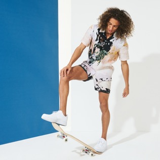 Homme CLASSIQUE STRETCH Imprimé - Maillot de bain homme Distortive water - Vilebrequin x Highsnobiety, Wild stone supp1 Homme CLASSIQUE STRETCH Imprimé - Maillot de bain homme Distortive water - Vilebrequin x Highsnobiety, Wild stone supp1