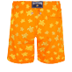 Boys Others Embroidered - Boys Swim Trunks Embroidered Micro Ronde Des Tortues - Limited Edition, Apricot back view