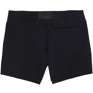 Uomo Cintura piatta Unita - Costume da bagno aderente Smoking Tuxedo, Nero back Uomo Cintura piatta Unita - Costume da bagno aderente Smoking Tuxedo, Nero back