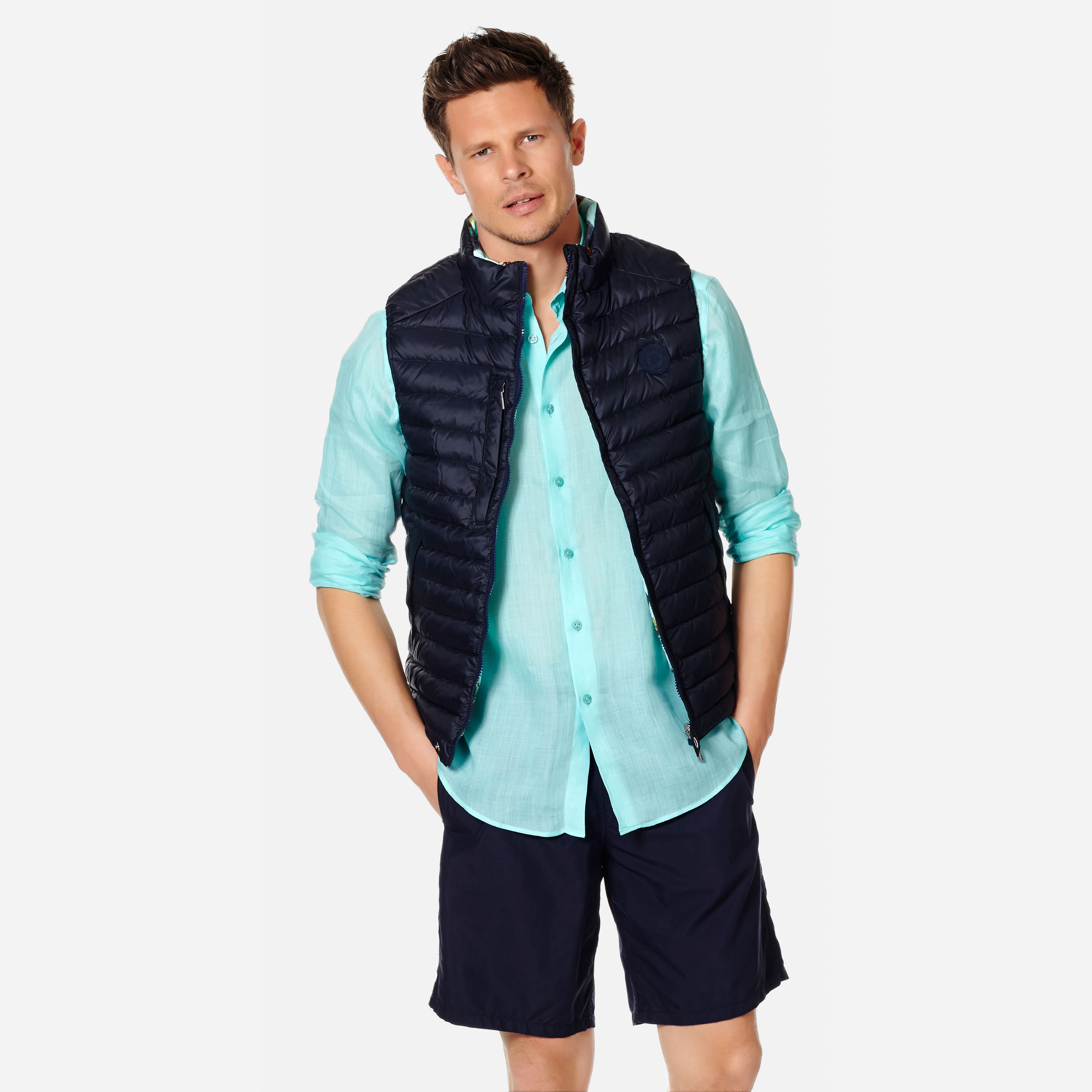 PAP UNISEXE ADULTE - Doudoune sans manches Unisexe Joker Queen - VESTE - VERSANT - Bleu - XXXL - Vil