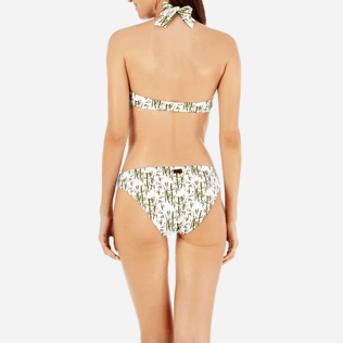 Damen Halter Bedruckt - Bamboo Song Bikinioberteil mit Frontverschluss für Damen, Peony supp6 Damen Halter Bedruckt - Bamboo Song Bikinioberteil mit Frontverschluss für Damen, Peony supp6