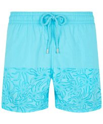 Men Others Magic - Men Swim Trunks Octopus Band Water-reactive, Lazulii blue front view