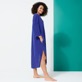 Damen Andere Uni - Solid Strandkleid aus Leinen für Damen, Purple blue Details Ansicht 4