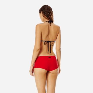 Damen Shorty Uni - Neopren Shortie-Bikinihose für Damen, Red polish backworn Damen Shorty Uni - Neopren Shortie-Bikinihose für Damen, Red polish backworn