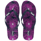 Men Others Printed - Men Flipflop Hypno Shell, Navy front view