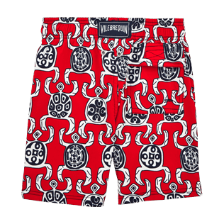 Chicos Corte Clásico Estampado - Bañador Superflex con estampado Primitive Turtles, Amapola back Chicos Corte Clásico Estampado - Bañador Superflex con estampado Primitive Turtles, Amapola back