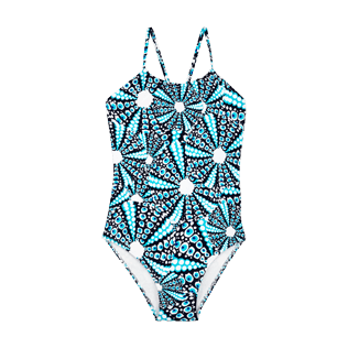 Filles AUTRES Imprimé - Maillot de bain Une pièce Fille Oursinade, Bleu marine front Filles AUTRES Imprimé - Maillot de bain Une pièce Fille Oursinade, Bleu marine front