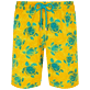 Men Others Printed - Men Swimwear Long Turtles Madrague, Yellow front view