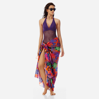 Donna Intero Unita - Costume intero donna Solid Net, Amaranto supp2 Donna Intero Unita - Costume intero donna Solid Net, Amaranto supp2