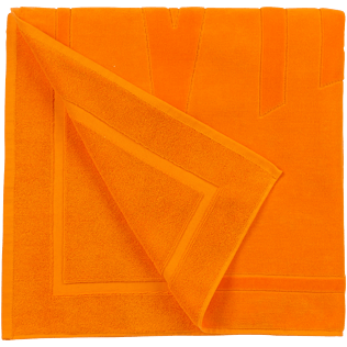 Andere Uni - Solid Jacquard-Strandtuch aus Frottee, Safran back Andere Uni - Solid Jacquard-Strandtuch aus Frottee, Safran back