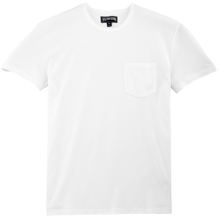 Men Others Solid - Classic Tee, White front Men Others Solid - Classic Tee, White front