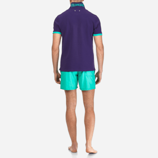 Men Others Solid - Men Cotton Pique Polo shirt Solid, Amethyst supp4 Men Others Solid - Men Cotton Pique Polo shirt Solid, Amethyst supp4