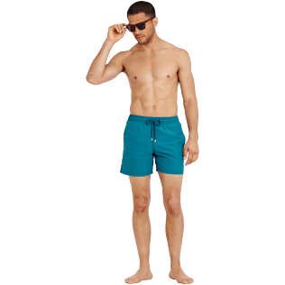 Hombre Clásico Liso - Bañador de color liso para hombre, Pinos supp2 Hombre Clásico Liso - Bañador de color liso para hombre, Pinos supp2