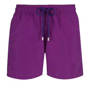 Men Classic Solid - Men Swimwear Solid, Plum front Men Classic Solid - Men Swimwear Solid, Plum front